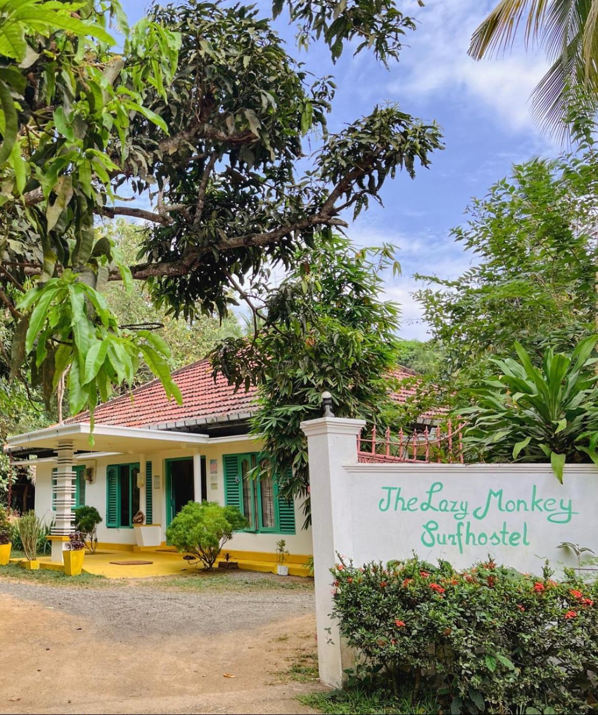 Lazy Monkey Surfhostel - Sri Lanka Dikwella Bagian luar foto